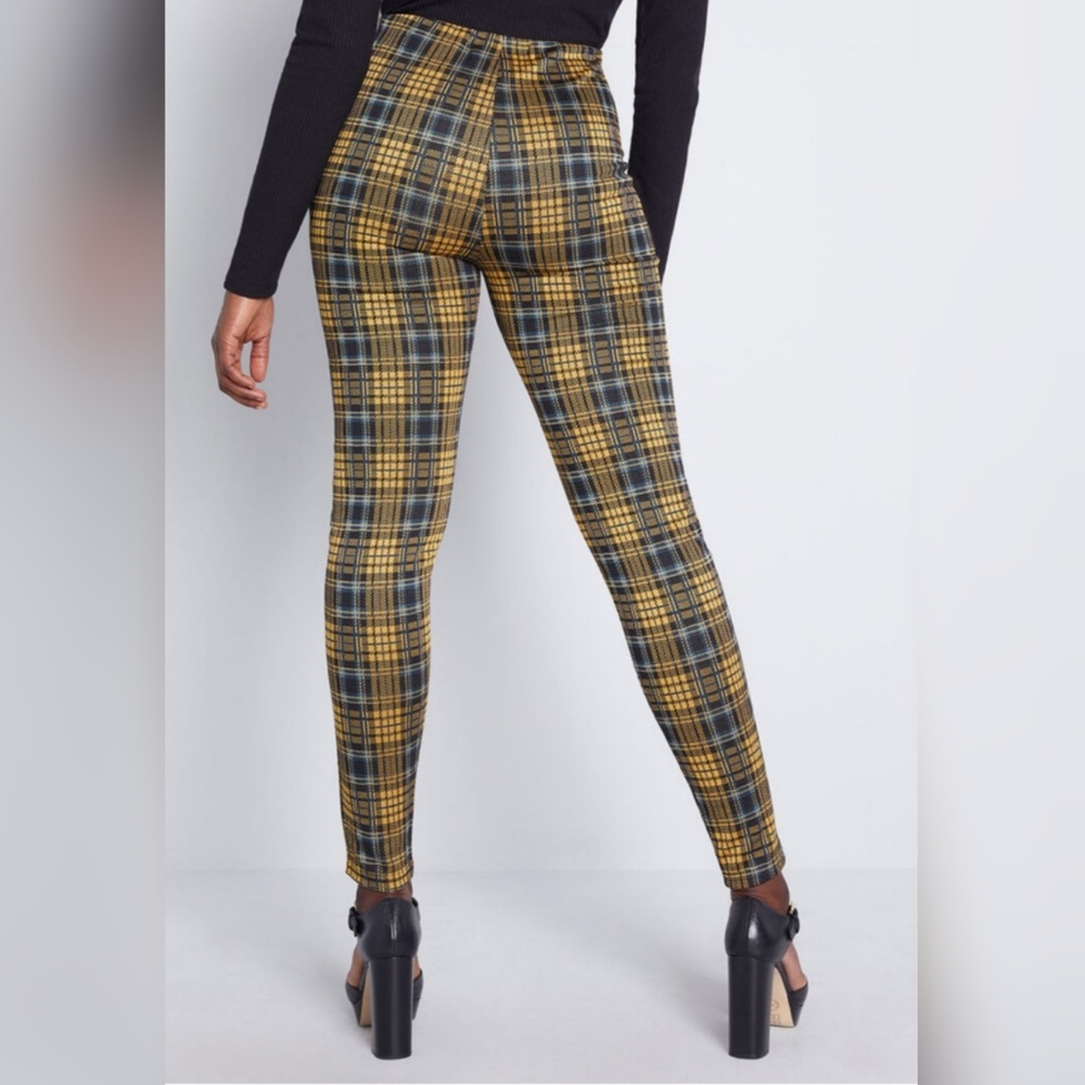Thank You Plaid-ly leggings
